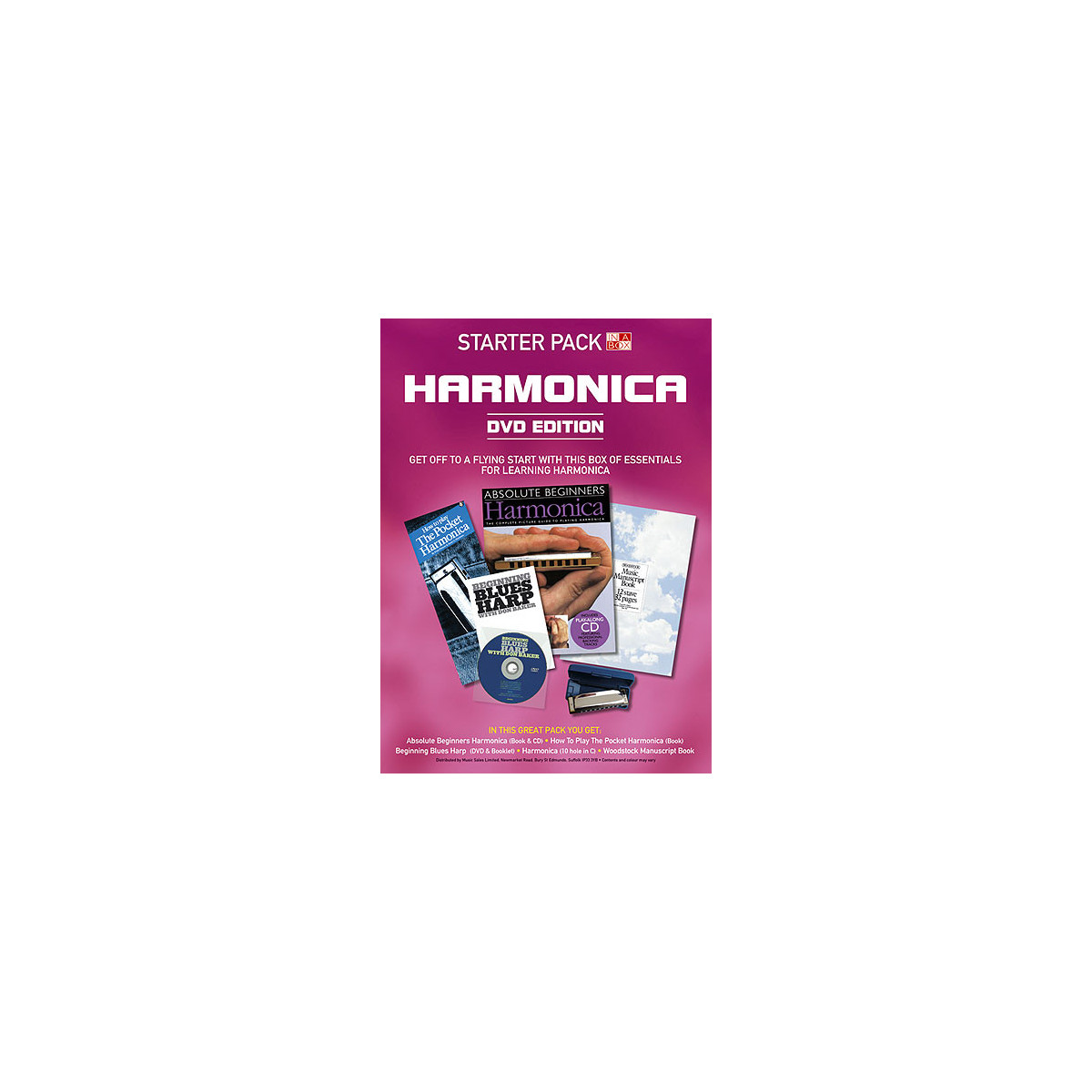 In A Box Starter Pack: Harmonica