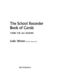 The School Recorder Book Of...