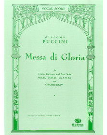 Messa di Gloria (vocal score)