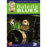 La Batería Blues En 3D