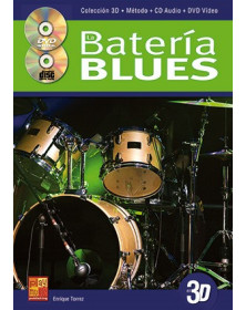 La Batería Blues En 3D