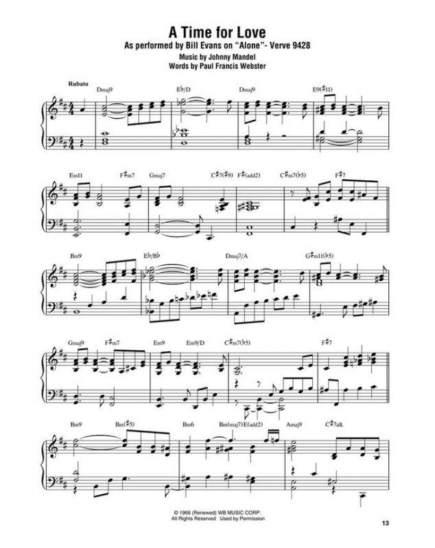 Bill Evans : Alone