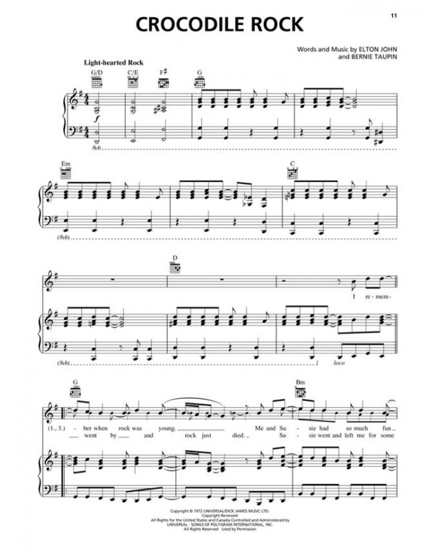 Piano Play-Along Volume 30 : Elton John Hits