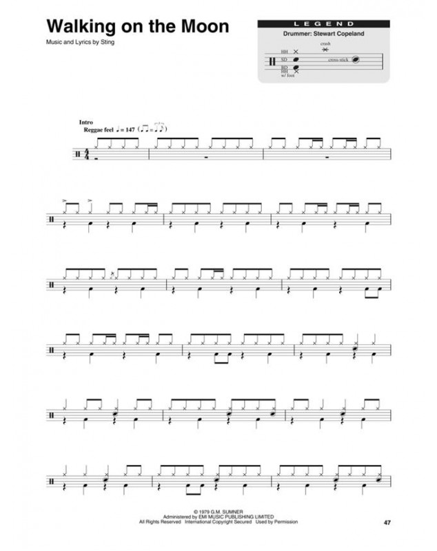 Drum Play-Along Volume 12 : The Police