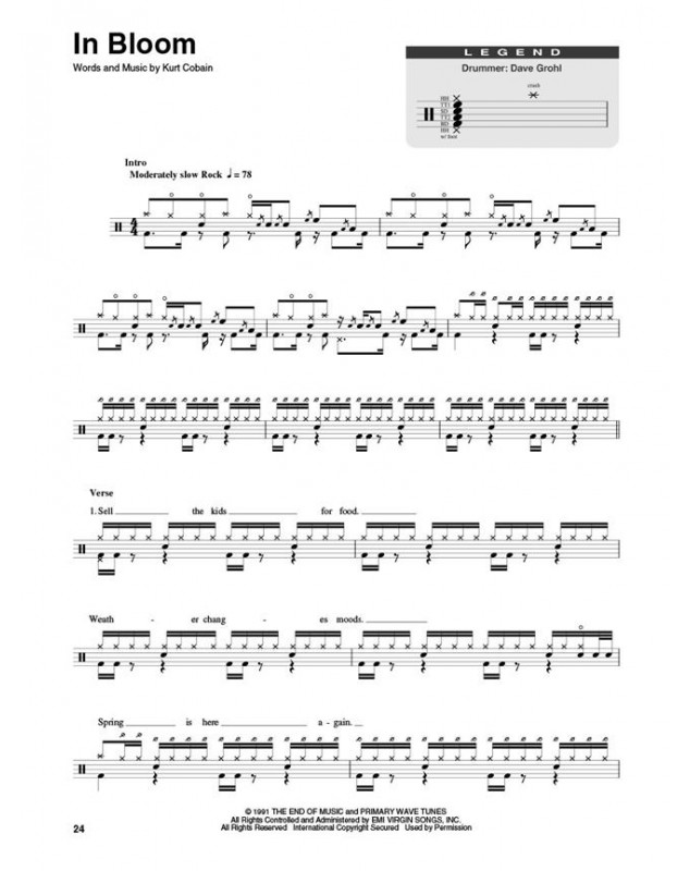 Drum play-along volume 17 : Nirvana