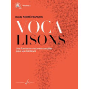Claude-Andre Francois - Vocalisons Vol. 2 - éditions Gérard Billaudot - 9790043099864 - GB9986