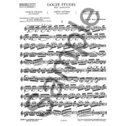 Pierre-Max Dubois : 12 Etudes pour clarinette
