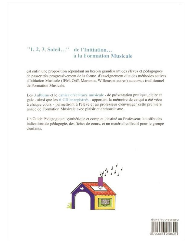 1,2,3 Soleil de l'Initiation - Volume 1 - Jo Gougat - Alphonse Leduc