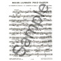 Bozza : 12 Caprices pour basson - éditions Alphonse Leduc
