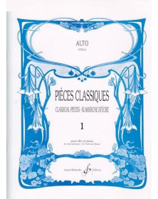 Pièces Classiques Volume 1 - Alto