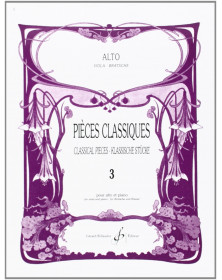 Pièces Classiques Volume 3 - Alto