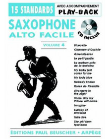 Saxophone Alto Facile Volume 4