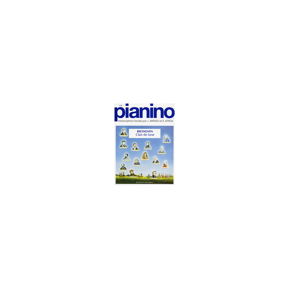 L. van Beethoven : Clair de lune - Pianino 40