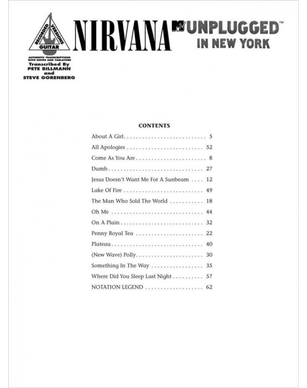 Unplugged in New York