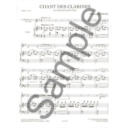 Chant Des Clarines - Francis Coiteux - Clarinette et Piano
