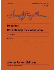 12 Fantasies pour Violin seul