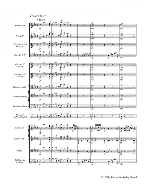 Die Zauberflöte - La Flûte Enchantée KV 620 - Mozart - Conducteur de Poche