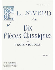 L. Niverd : 10 Pièces Classiques