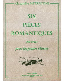 6 Pièces romantiques en trio pour jeunes altistes