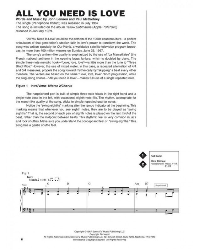 Keyboard Signature Licks : The Beatles