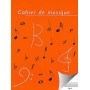 Cahier de musique 8 portées et pages d'écriture Seyes