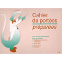 Cahier de portées préparées spécial dictées