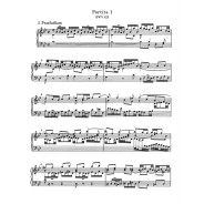 Six Partitas Urtext Bwv 825-830