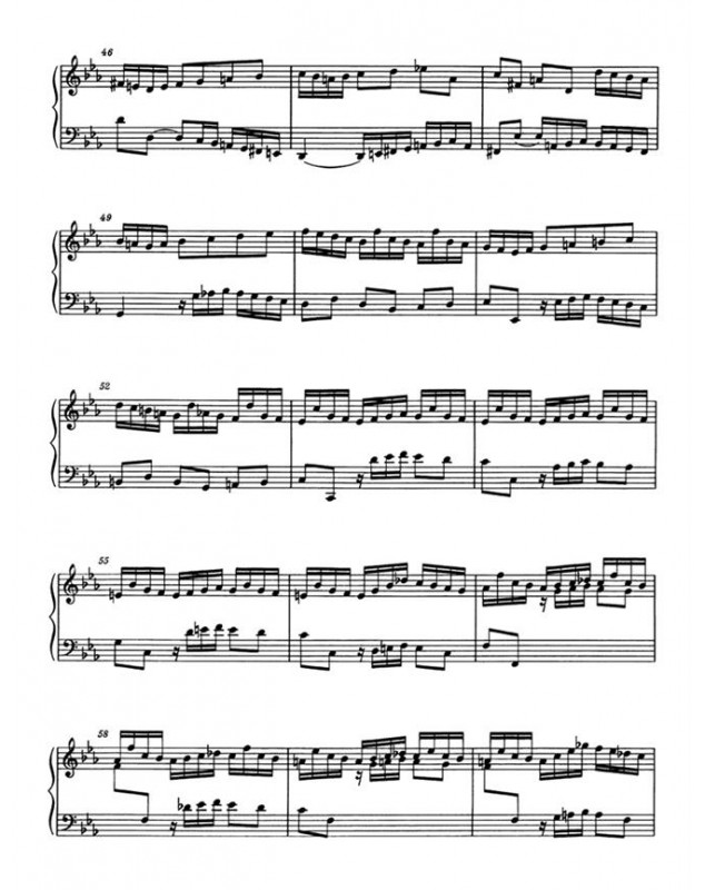 Six Partitas Urtext Bwv 825-830