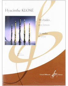 Klosé : 14 Etudes pour Clarinette