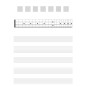 Cahier Vierge pour Tablature de Guitare