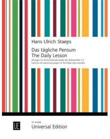Das tägliche Pensum - The Daily Lesson - Hans Ulrich Staeps