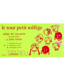 Lina Vinck : Le Tout petit solfège Volume 2