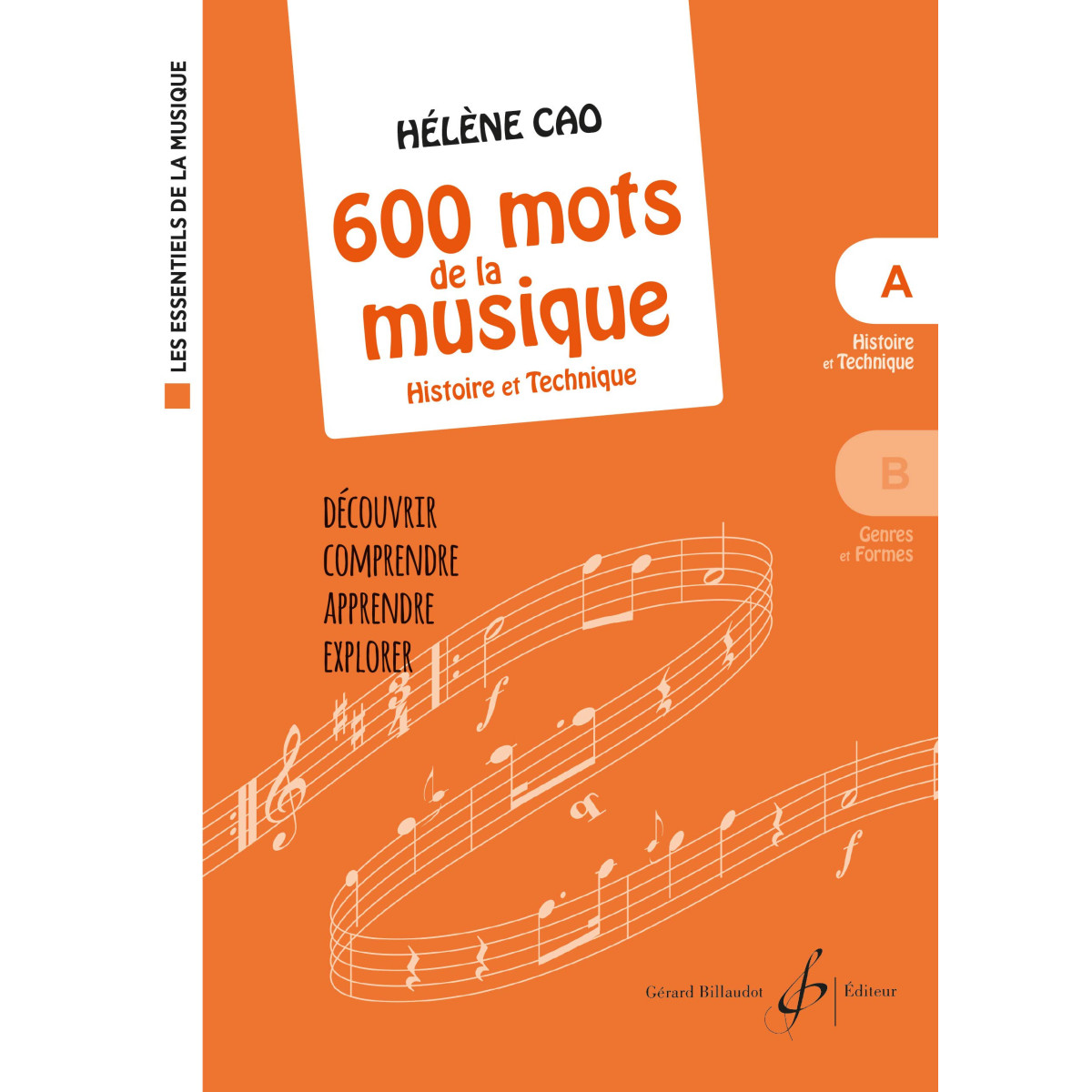H. Cao : 600 mots de la musique - Cahier A