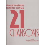 Joseph Kosma - Jacques Prévert : 21 Chansons Pour Chant et Piano