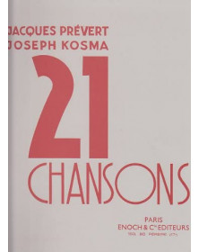 J. Kosma : 21 Chansons