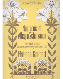 Ph. Gaubert : Nocturne et Allegro Scherzando