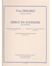 Début En Souplesse - Yves Demarle - Trombone