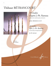 Th. Bétrancourt : 10 études d'après J.-Ph. Rameau