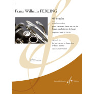 Ferling : 48 études op. 131 (Clarinette basse)