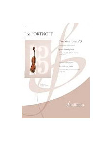 Léo Portnoff : Fantaisie Russe N°3 - Alto