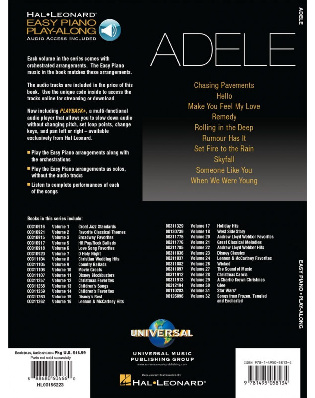 Adele - Easy Piano Play Along