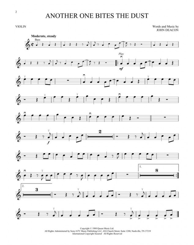 Queen pour Violon + Audio en ligne