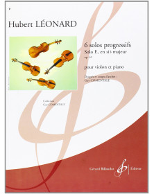 H. Leonard : 6 Solos Progressifs Opus 62 E En Sib Majeur