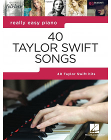 Really Easy Piano : 40 Taylor Swift Songs