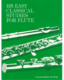 125 Easy Classical Studies for Flute