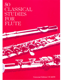 50 Classical Studies for Flute