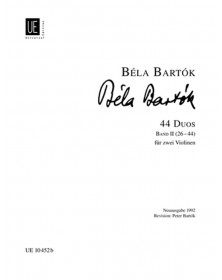 B. Bartok : 44 Duos pour 2...