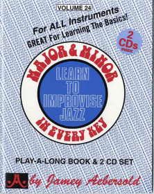 Aebersold Vol. 24 : Major and Minor in every key
