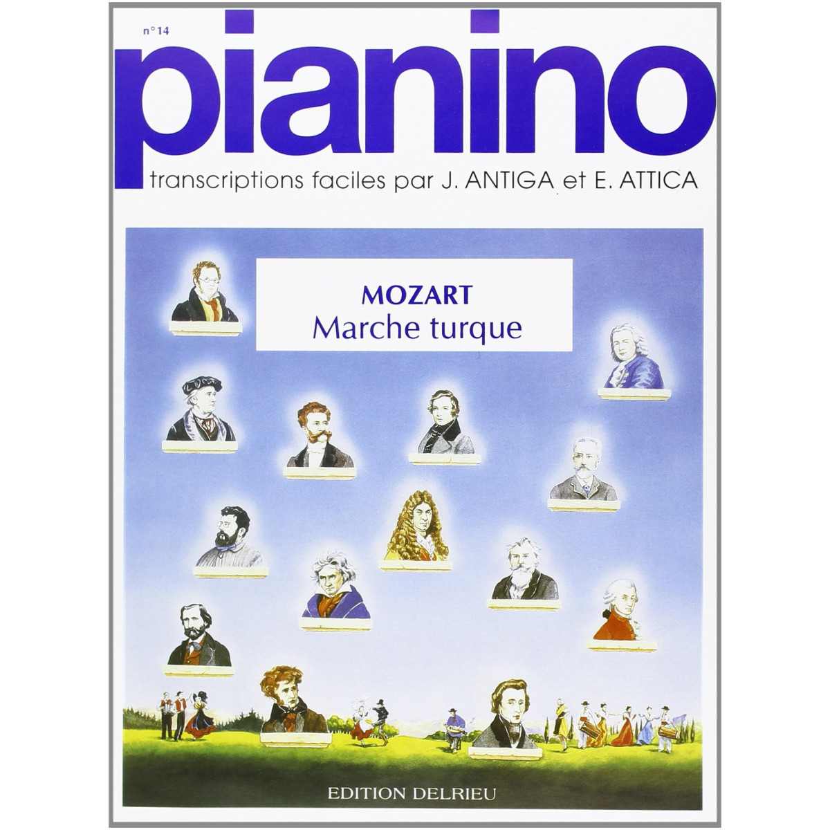 W.A. Mozart : La Marche Turque - Pianino 14