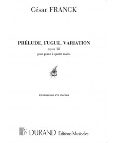 C. Franck : Prélude, Fugue...